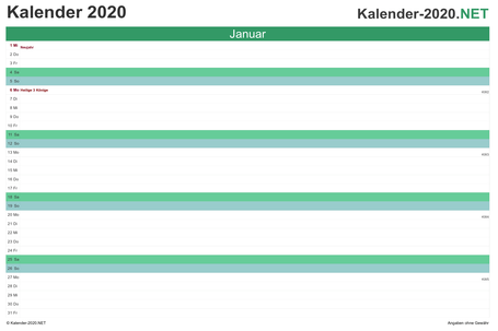 Kalender Zum Ausdrucken Kostenlos